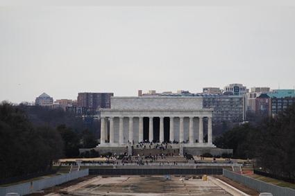 Lincoln Memorial and Empty Reflecting Pool