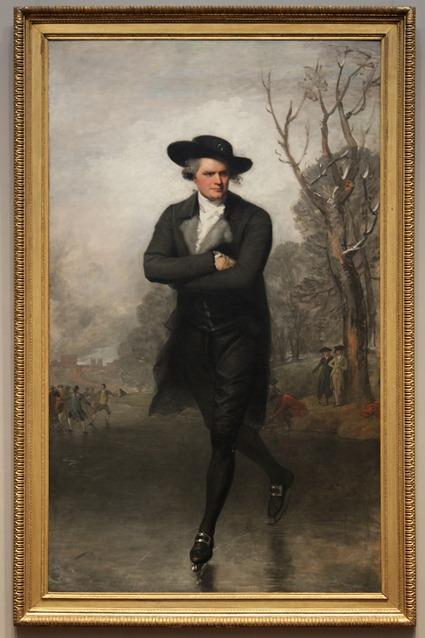 The Skater (Portrait of William Grant), 1782, Gilbert Stuart The Skater (Portrait of William Grant), 1782, Gilbert Stuart