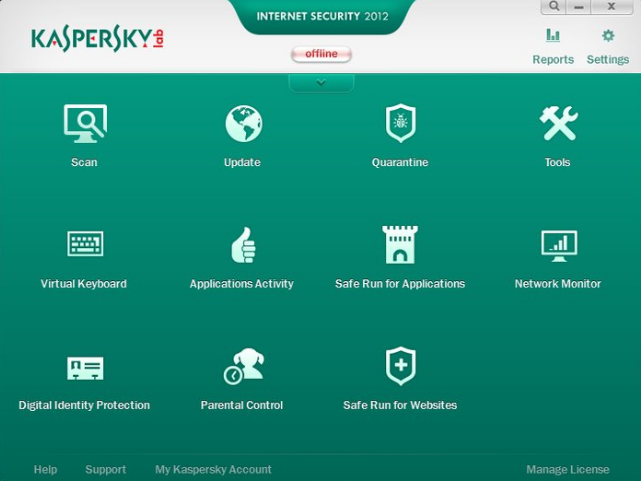 Premières captures d’écran pour Kaspersky Antivirus 2012