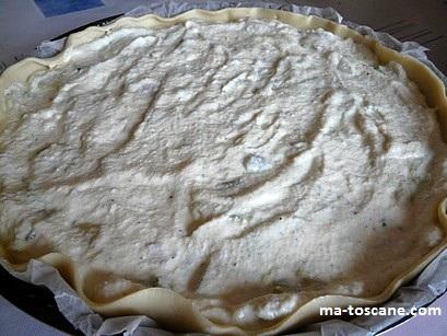 Tarte à La Ricotta et aux Courgettes – Torta con ricotta e zucchine