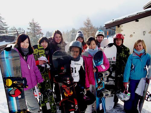 Les élèves du Collège du Léman en camp à Crans-Montana college_leman2