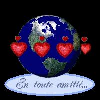 Rfissa de poulet à la sauce aux lentilles des coeurs et de l'amitié sur toute la terre!