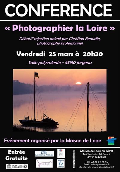 Conférence « Photographier la Loire »