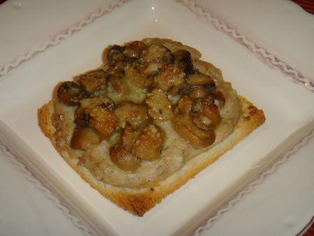 TARTINES THON CHAMPIGNONS DSC07450