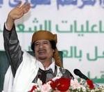 kadafi Le colonel Mouammar Kadhafi promet une contre-attaque sanglante