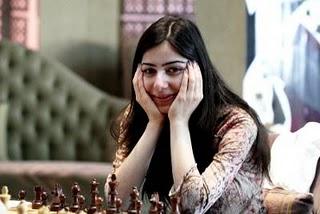 La meilleure joueuse d'échecs arménienne Lilit Mkrtchian (2475)