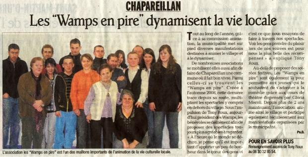 Revue de presse du 24 février au 2 mars 2011 article du 26 février