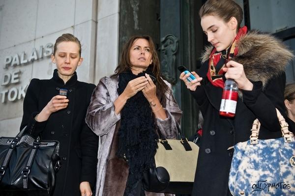 Arrivées et Sorties des Défilés Rochas et Balmain. arrivees-sorties-defile-rochas-27