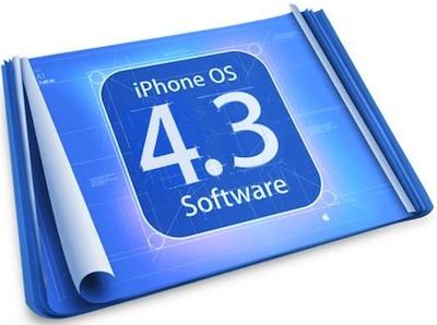 L’iOS 4.3 GM [Gold Master] est disponible pour les développeurs !