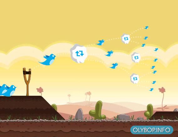 angry bird twiter RT Angry Birds Explique la viralité Twitter (joke du vendredi)