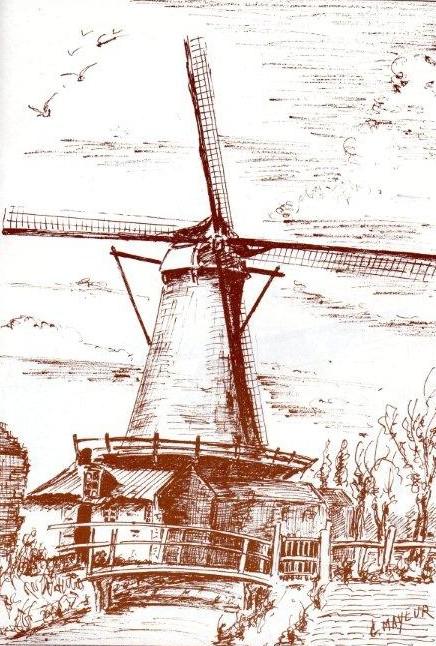 Les moulins d'Esquermes en 1818 . Propriétaires et adresses.