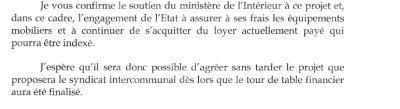 Lettre de Brice Hortefeux février 2011 Lettre de Brice Hortefaux