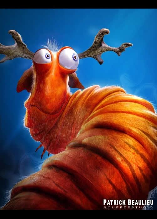 09 Les chouettes illustrations 3D de Squeeze 3D Squeeze (12)