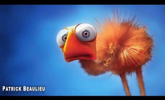 03 Les chouettes illustrations 3D de Squeeze 3D Squeeze (18)