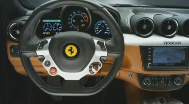 L'intérieur de la nouvelle Ferrari FF