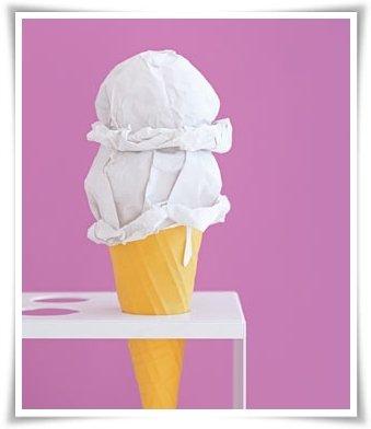 Quand le papier se fait gourmand ... Matthew Sporzynski Ice Scream