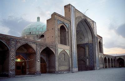 Mosquée du vendredi à Qazvin (c) Philippe Chavin