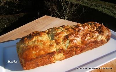 Cake aux écrevisses St Jacques et roquette Cake aux écrevisses St Jacques et roquette