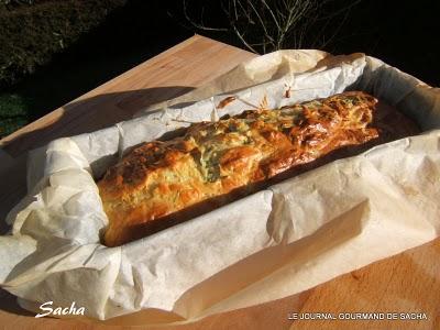 Cake aux écrevisses St Jacques et roquette Cake aux écrevisses St Jacques et roquette