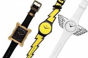 Trois montres Swatch par Jeremy Scott