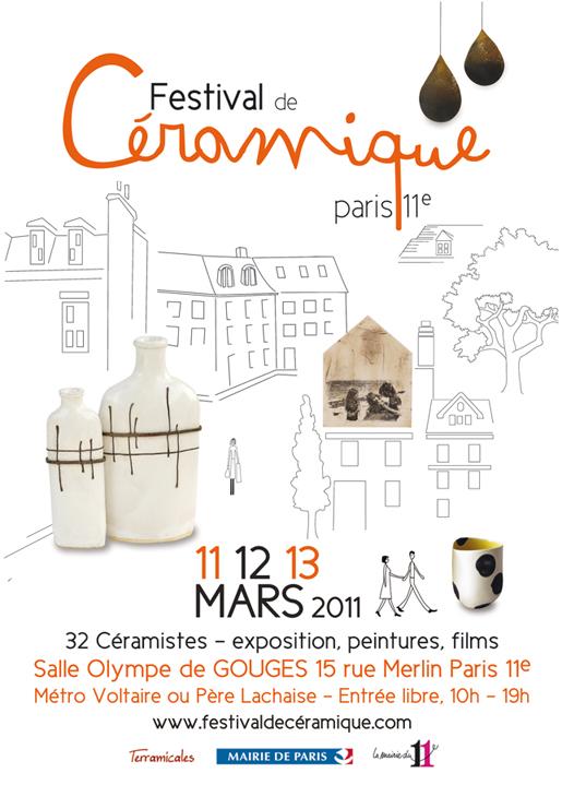 Festival Ceramique 11eme Festival de la Céramique 2011, à Paris   Céramique Design & Moderne