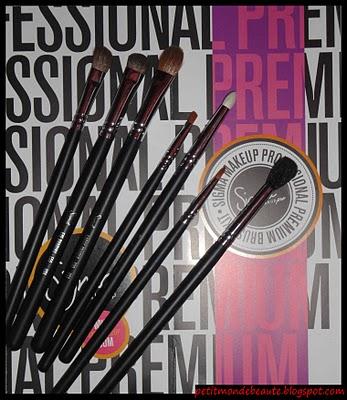 Mes pinceaux Sigma Mes pinceaux Sigma