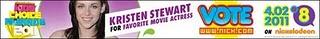 Votez pour Kristen Stewart, au Kids Choice Awards de 2011