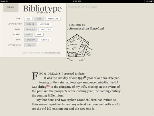 Bibliotype : un template ebook en HTML optimisé pour les tablettes