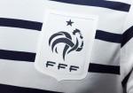 L’équipe de France de football en marinière pour les matchs à l’exterieur…