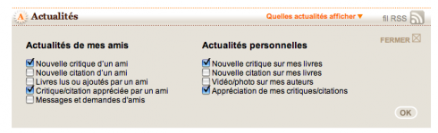 Image 5 Où Babelio vous propose de choisir vos actualités littéraires