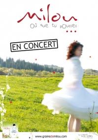 Milou en Concert - Concert Scène Bastille Paris