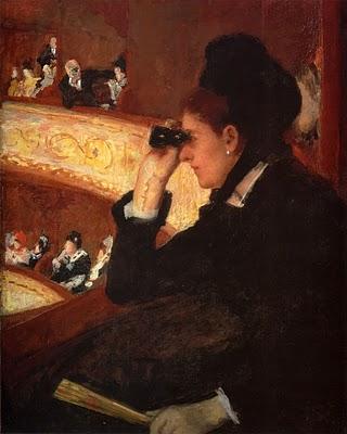 Mary Cassatt (1844 - 1926), At the Theatre