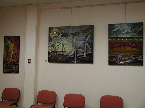 Exposition • Marie Bazin expose au Pôle Universitaire de Brive-la-Gaillarde P1010042.JPG