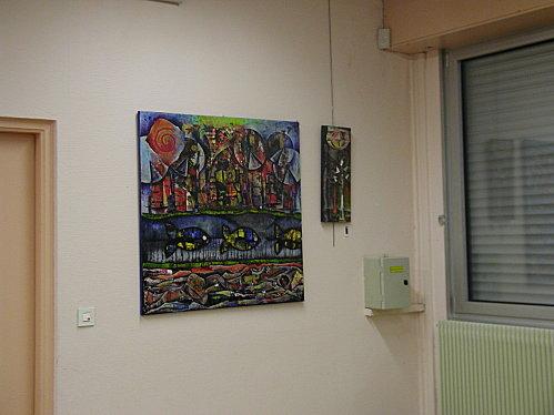 Exposition • Marie Bazin expose au Pôle Universitaire de Brive-la-Gaillarde P1010038.JPG