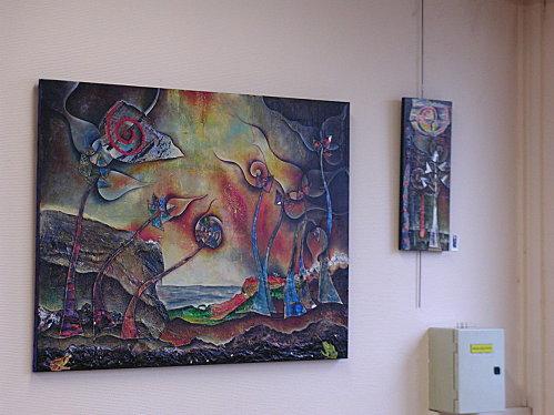 Exposition • Marie Bazin expose au Pôle Universitaire de Brive-la-Gaillarde P1010021