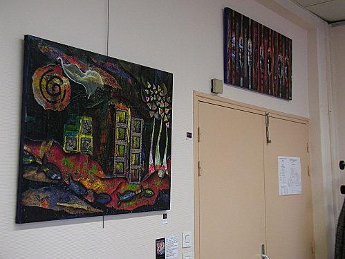 Exposition • Marie Bazin expose au Pôle Universitaire de Brive-la-Gaillarde P1010023