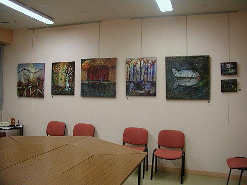 Exposition • Marie Bazin expose au Pôle Universitaire de Brive-la-Gaillarde P1010036.JPG