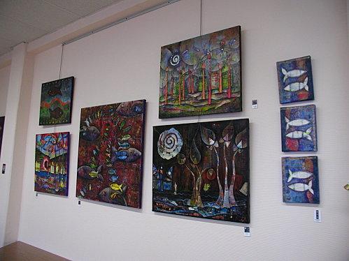 Exposition • Marie Bazin expose au Pôle Universitaire de Brive-la-Gaillarde P1010018