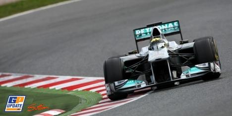 Mercedes aurait un retard d'une seconde Mercedes aurait un retard d'une seconde