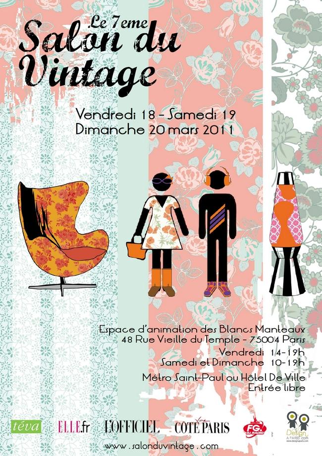 salon du Vintage affiche