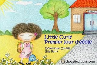 Little Curly. Premier jour d'école illustré par Ella parry.