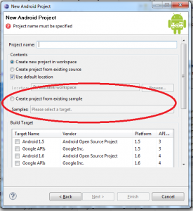 Création de projet Android avec le plugin ADT