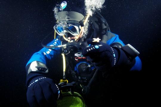 Underwater experiments – Alexander Semenov