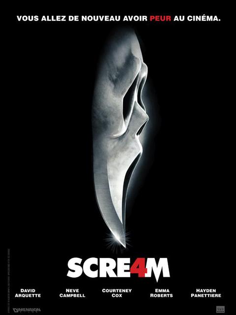 Scream 4 ... le synopsis (officiel) du film, l'affiche et la bande annonce Scream 4 ... le synopsis (officiel) du film, l'affiche et la bande annonce