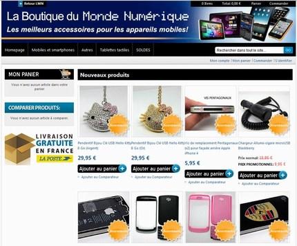 Le Monde Numérique lance une boutique d’accessoires pour appareils mobiles