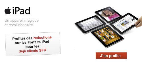 iPad 2 disponible chez SFR dès le 25 mars