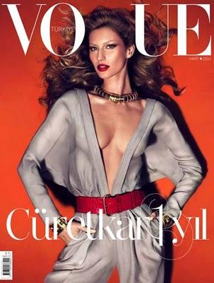- Gisele Bundchen en couverture du Vogue Paris d'Avril 2011 !