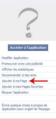 screen8 copie Ajouter l'onglet de l'application à votre page fans