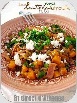 PLAT COMPLET : Poêlée de lentilles à la citrouille LENTILLES-CITROUILLE--.jpg