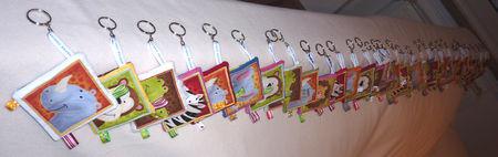 PORTE CLES CROCO enfillade2